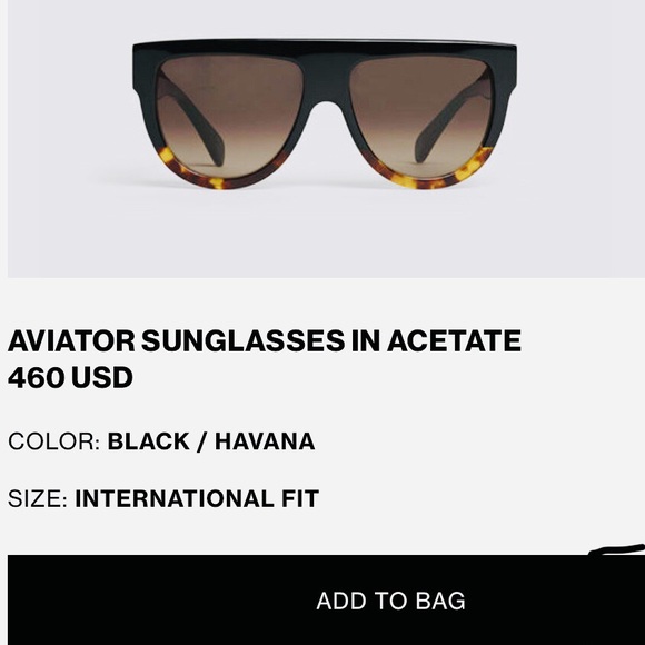 AVIATOR SUNGLASSES IN ACETATE😎 Authentic!!! - Picture 6 of 8